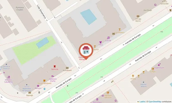 Imagen del negocio Farmacia Europa - Ortopedia en Pozuelo de Alarcón, Madrid